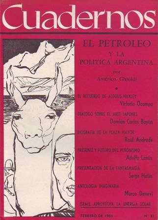 CUADERNOS, nº81.- Revista Mensual de América Latina. Director: Germán Arciniegas. …