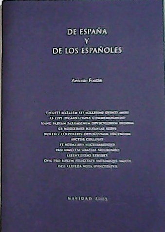 De España y de los españoles. �� | Immagine principale