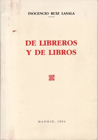 De libreros y de libros. Edición conmemorativa de la VI …