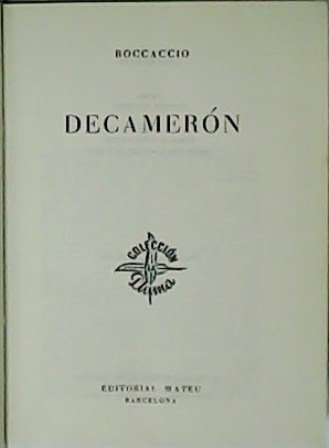 Decamerón.