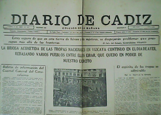 Diario de Cádiz. Edición de la mañana. Año LXXI. Nº …