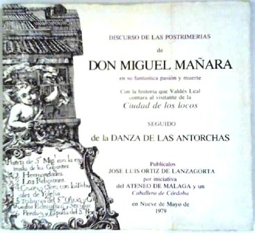 Discurso de las Postrimerías. Publícalos J. L. Ortiz de Lanzagorta.