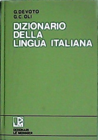 Dizionario della Lingua Italiana.