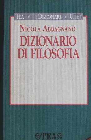 Dizionario di filosofia.
