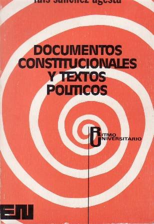Documentos constitucionales y textos políticos. Colaboradores: Íñigo Cavero, Amando de … | Immagine principale