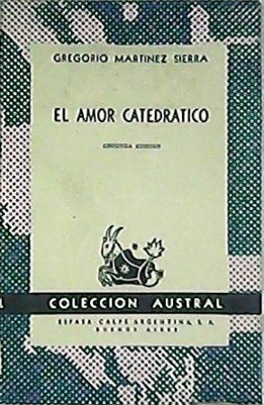 El amor catedrático.