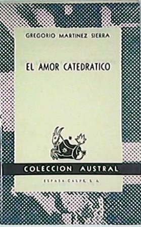 El amor catedrático.
