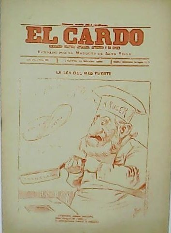 EL CARDO. Semanario político, literario, artístico y de sport. Año …