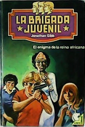 El enigma de la reina africana. Cubierta e ilustraciones de …