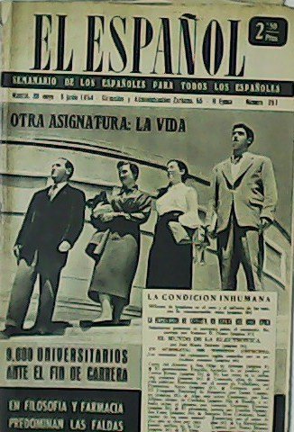 EL ESPAÑOL. Semanario de los españoles para todos los españoles. … | Immagine principale