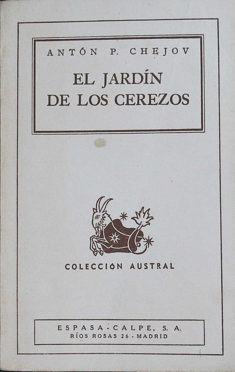 El jardín de los cerezos. ����