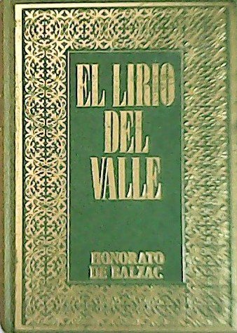 El lirio del Valle. Versión española de Manuel Araquistain.