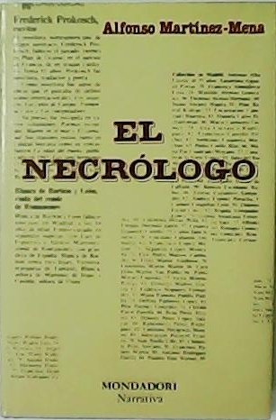 El necrólogo.