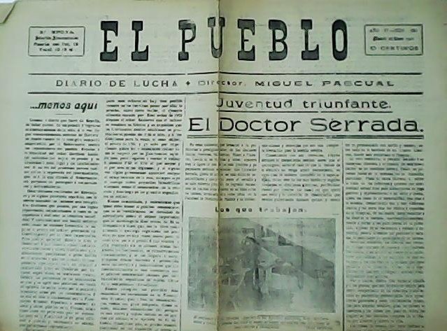 EL PUEBLO. Diario de lucha. Segunda época. Año VI. Nº655. | Immagine principale