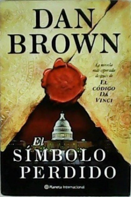 El símbolo perdido. Traducción de Claudia Conde.