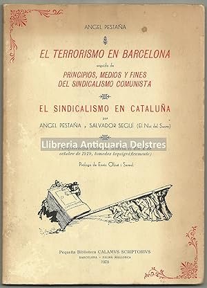 El Terrorismo en Barcelona seguido de Principios, medios y fines … | Immagine principale