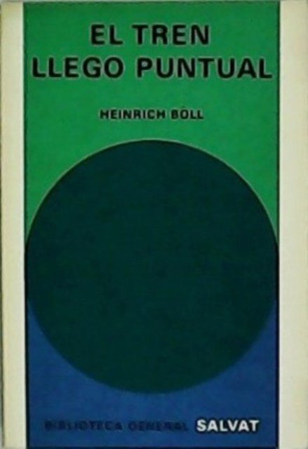 El tren llegó puntual. Traducción de Julio F. Yáñez.