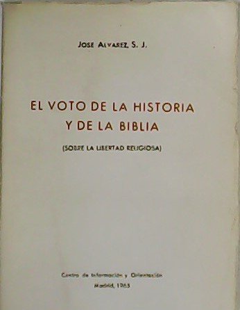 El voto de la Historia de la Biblia (sobre la …