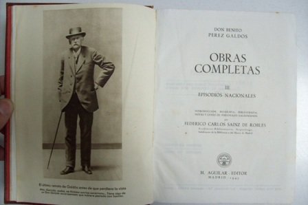 Episodios nacionales (Obras Completas, tomos I, II y III). Introducción, … | Immagine principale