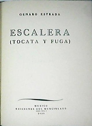 Escalera (Tocata y fuga).