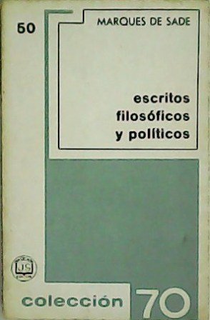 Escritos filosóficos y políticos. Traducción, prólogo y notas de Alfredo … | Immagine principale