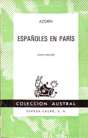 Españoles en París.