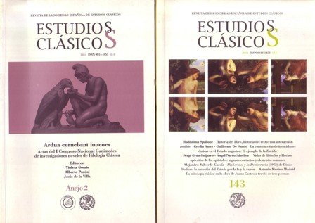 ESTUDIOS CLÁSICOS.- 40 números (116-123, 125, 127-136, 138-153, 154, 155-156, …