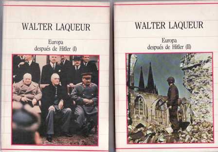 Europa después de Hitler. 2 tomos. Traducción de Pablo Uriarte.