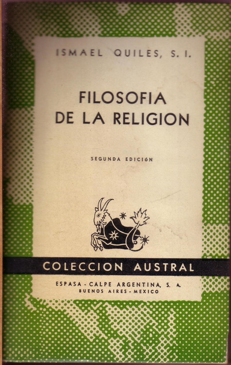 Filosofía de la religión.
