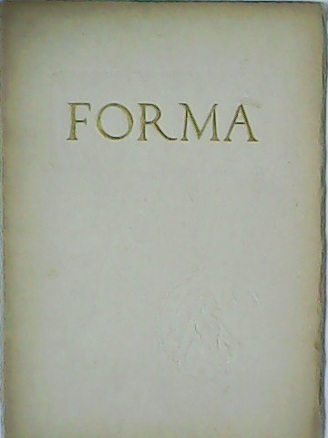 FORMA. Revista artística. Nº 20.