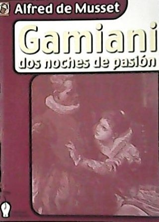 Gamiani. Dos noches de pasión.