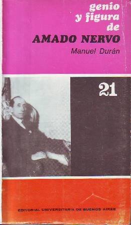 Genio y figura de Amado Nervo.