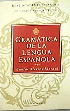 Gramática de la lengua española.