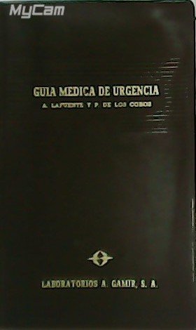 Guía médica de urgencia.