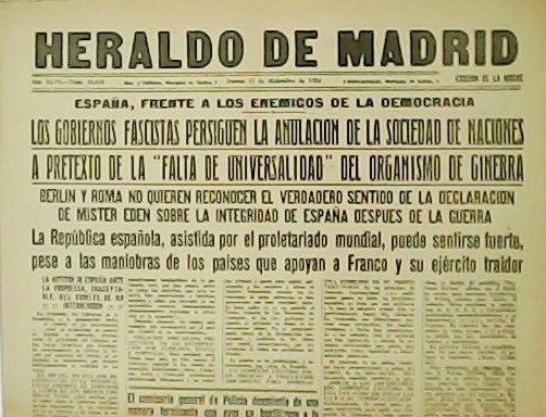 HERALDO DE MADRID. Año XLVI. Nº 15.856.