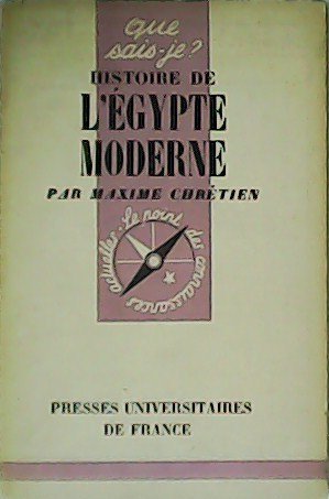 Histoire de L´Égypte Moderne.