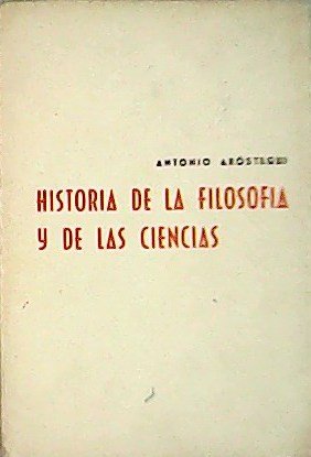Historia de la filosofía y de las ciencias.