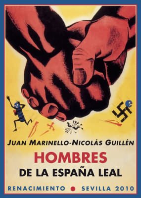 Hombres en la España Leal. Prólogo de Jorge Domingo Cuadriello. El general José Miaja, Enrique Líster, Valentín González “El Campesino”, el comandante Gustavo Durán, Marcelino Domingo, Julio Álvarez del Vayo, Dolores Ibárruri, Miguel Hernández, José Bergamín, Modesto Guilloto del Ejercito Popular Español, los líderes nacionalistas de Cataluña y País Vasco, Lluis Companys, José Antonio Aguirre, el voluntario cubano Policarpo Candón, comandante de las tropas de “El Campesino”, y el artista Paul Robeson son los protagonistas del libro. Cada uno de los textos tiene un carácter autónomo, aunque todos están unidos por un mismo acontecimiento histórico, la guerra civil española.