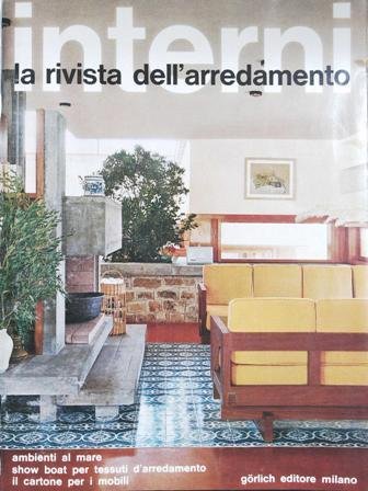 INTERNI: la rivista dell'arredamento. Director: Carlo de Carli. Revista mensual. …