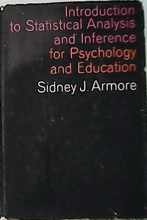 Introduction to Statistical Analysis and Inference for Psychology and Education.