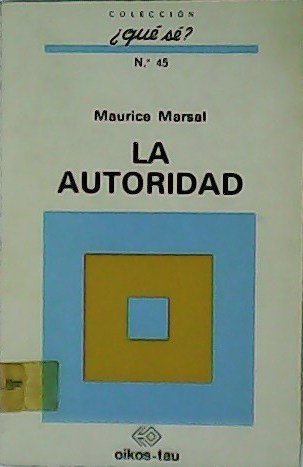 La autoridad.