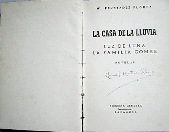 La casa de la lluvia. Luz de luna, La familia … | Immagine principale