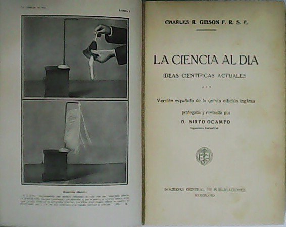 La ciencia al día. Ideas científicas actuales.