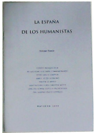 La España de los humanistas. | Immagine principale