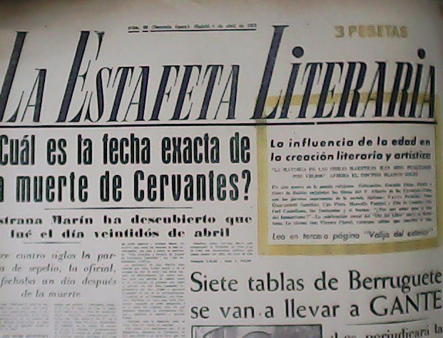 La Estafeta Literaria. Nº 90. Segunda época. Colaboran: Darío Fernández-Florez, …