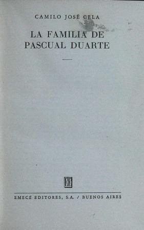 La familia de Pascual Duarte.