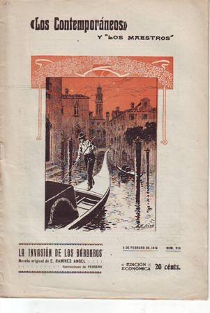 La invasión de los bárbaros. Ilustr. de Mariano Pedrero.