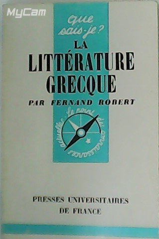 La Littérature Grecque. | Immagine principale