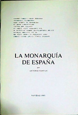 La monarquía de España. | Immagine principale