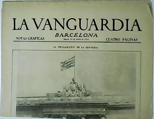 LA VANGUARDIA. Año L. Nº20.949. | Immagine principale